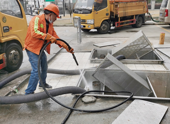 湘阴隔油池清理